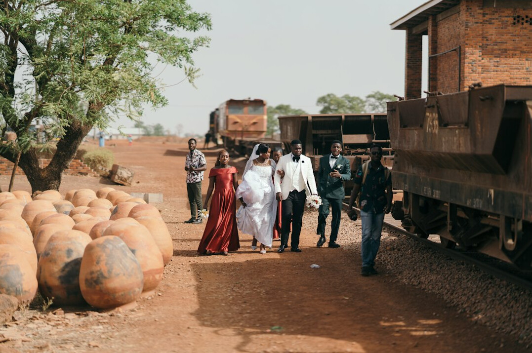 politicians arriving at venue